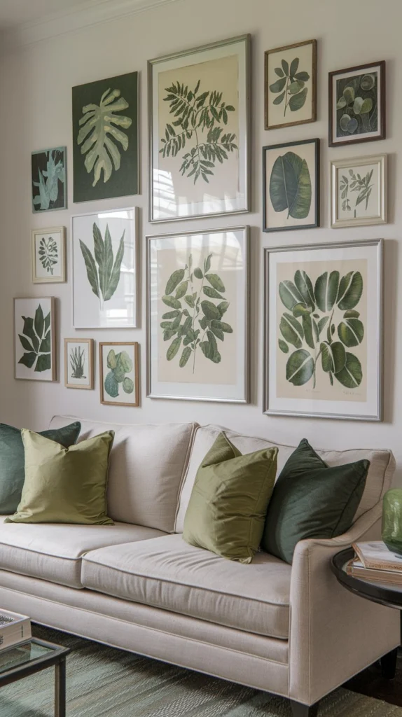 Green Living Room Decor Ideas