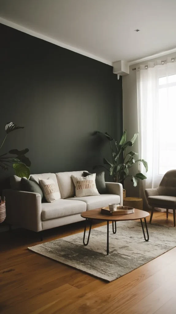 Dark Green Living Room Ideas