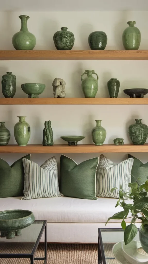 Green Living Room Decor Ideas
