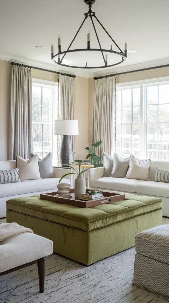 Green Living Room Decor Ideas