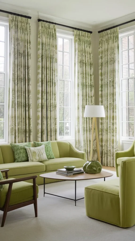 Green Living Room Decor Ideas