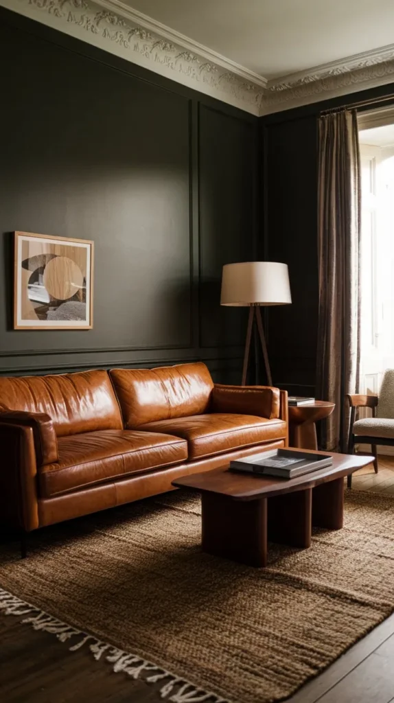 Dark Green Living Room Ideas