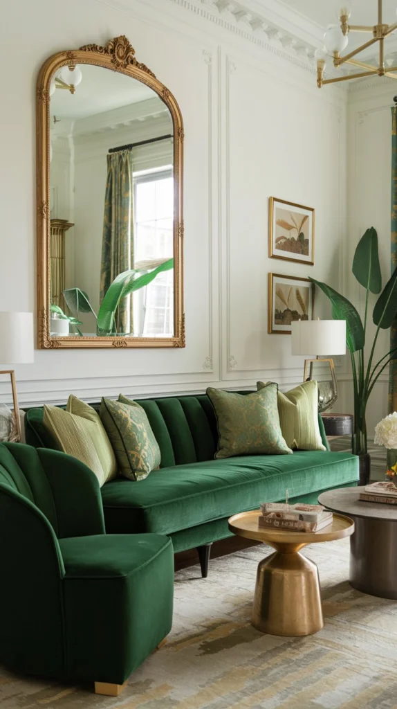 Green Living Room Decor Ideas