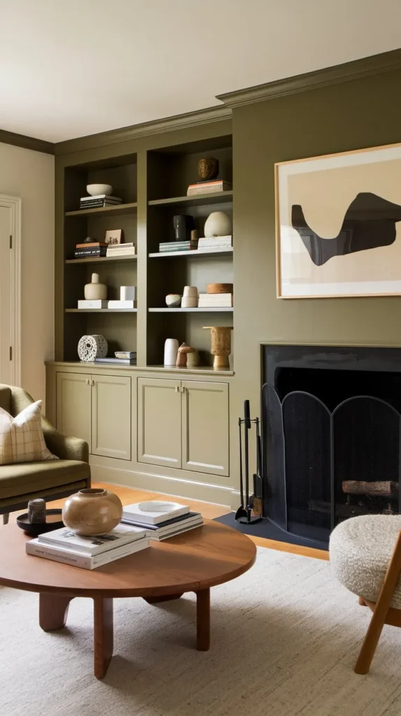 Green Living Room Decor Ideas