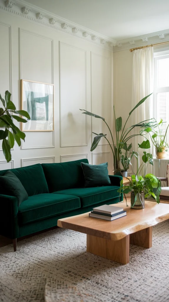Green Living Room Decor Ideas