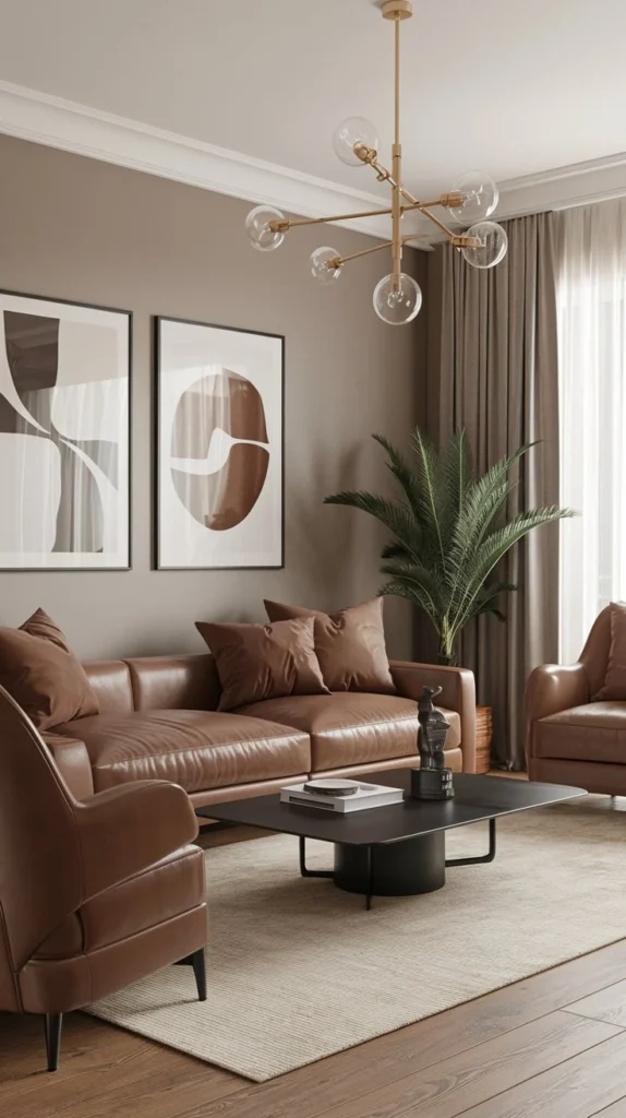 Brown Living Room Decor Ideas